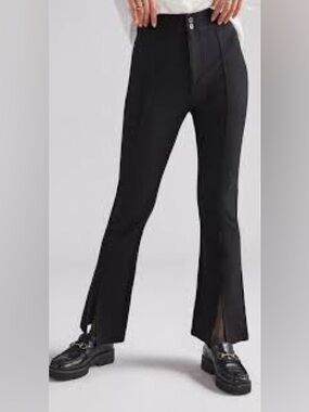 Maeve by Anthropologie Front Slit flare pants Sz 12